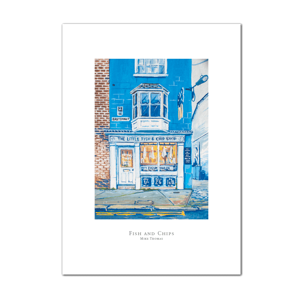 Picture of Fish and Chips | Large Print