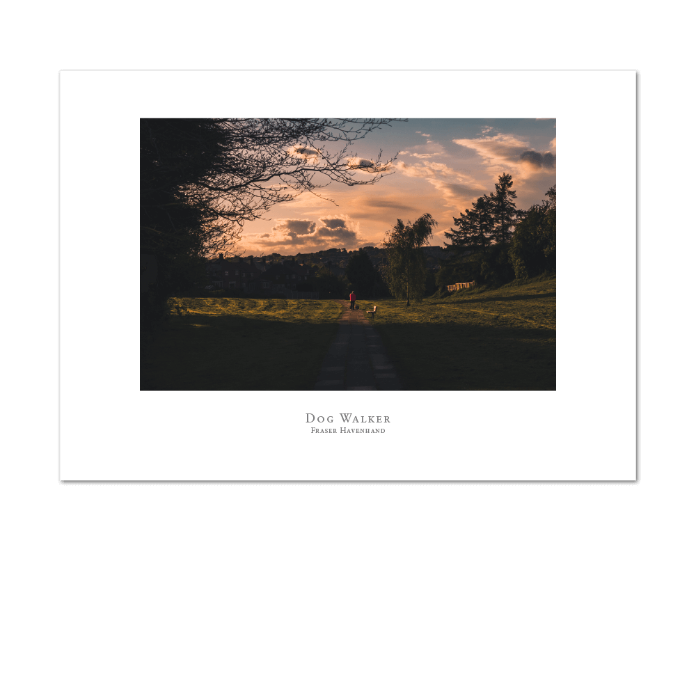 Picture of Dog Walker | Large Print