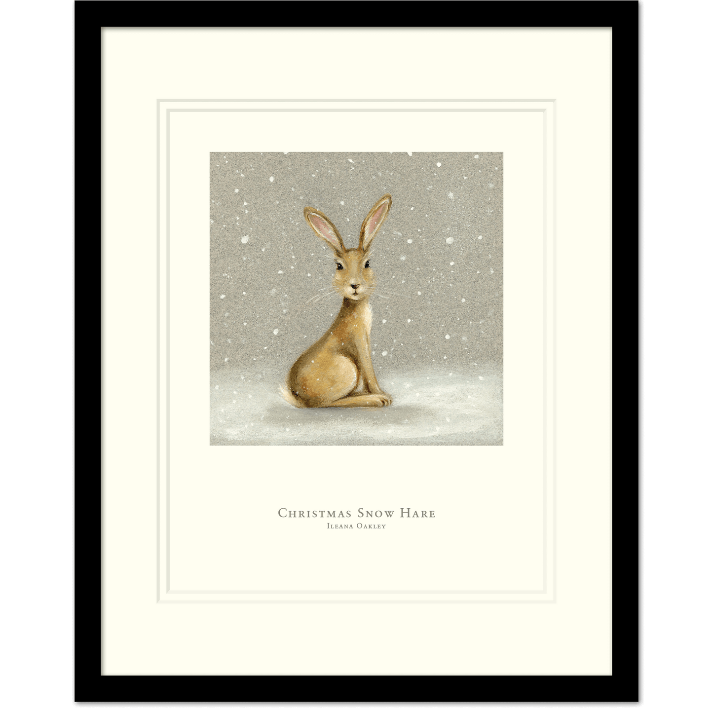 Christmas Snow Hare