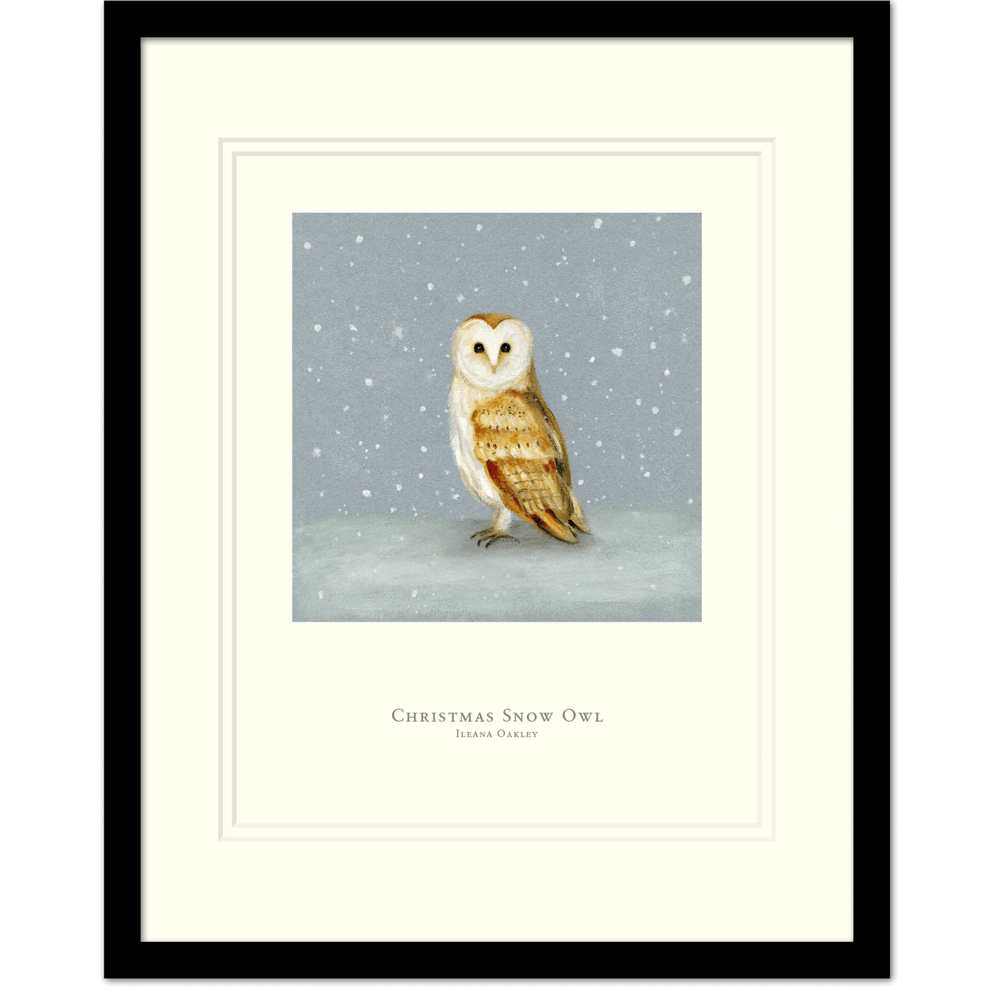 Christmas Snow Owl