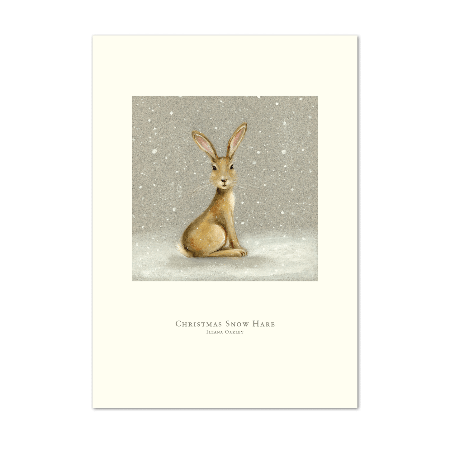 Christmas Snow Hare