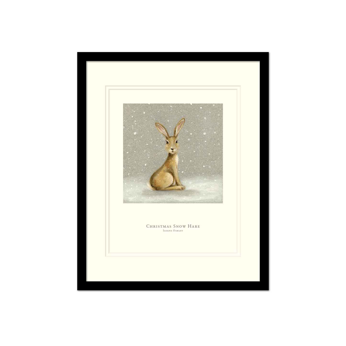 Christmas Snow Hare