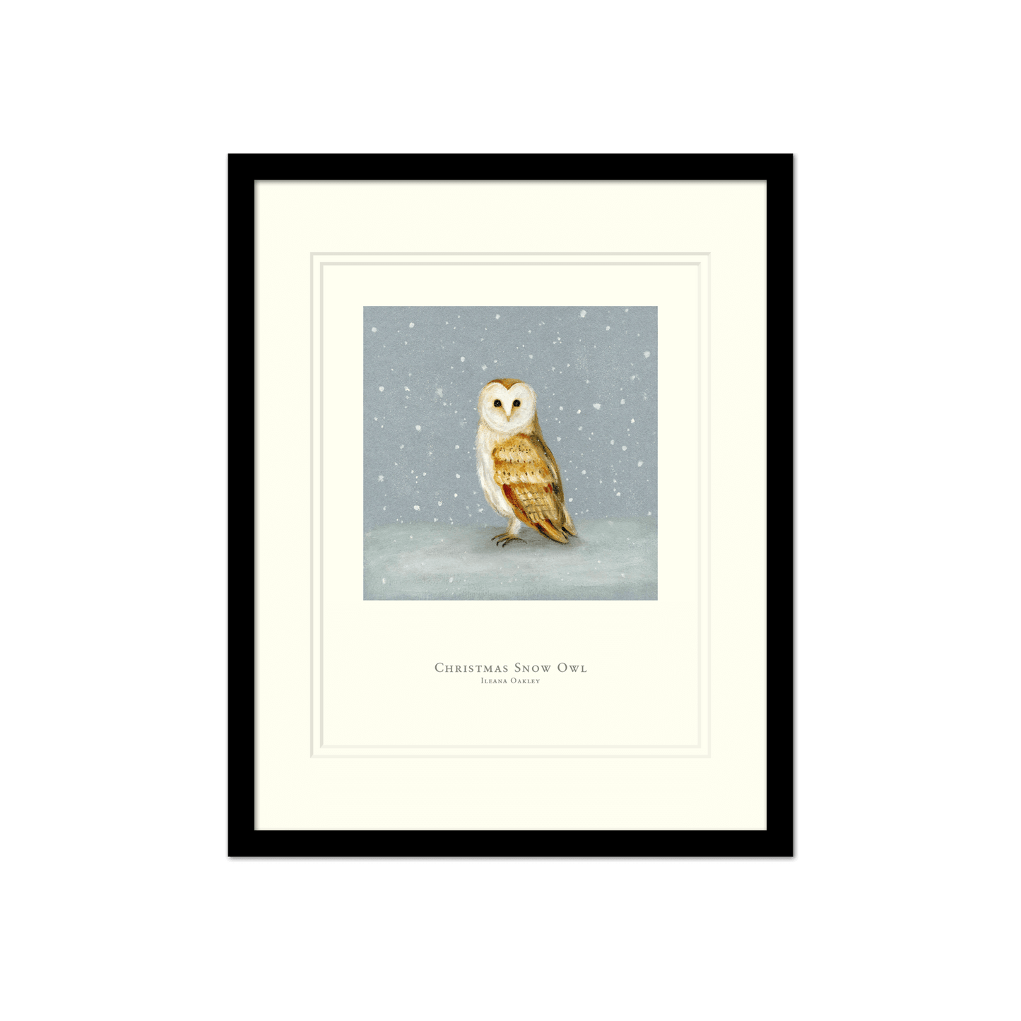 Christmas Snow Owl