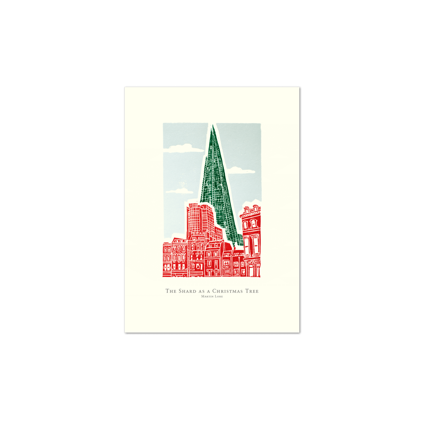 The Shard as a Christmas Tree